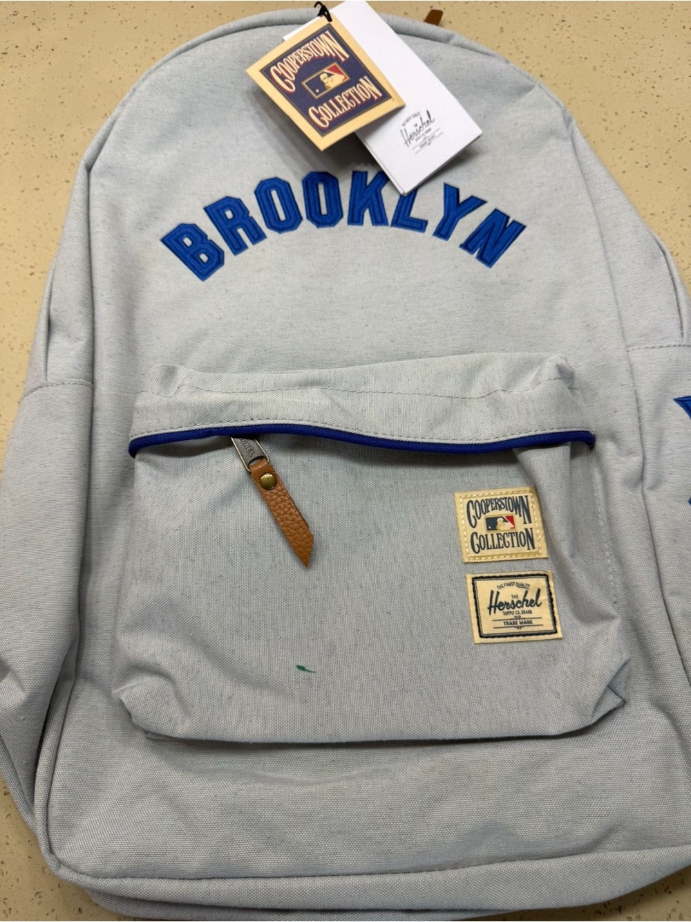 Herschel Brooklyn Dodgers MLB Cooperstown Heritage Backpack NWT